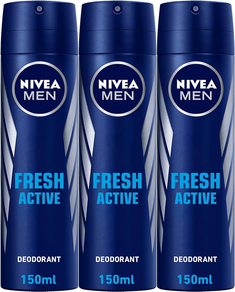 NIVEA MEN Deodorant, Fresh Active