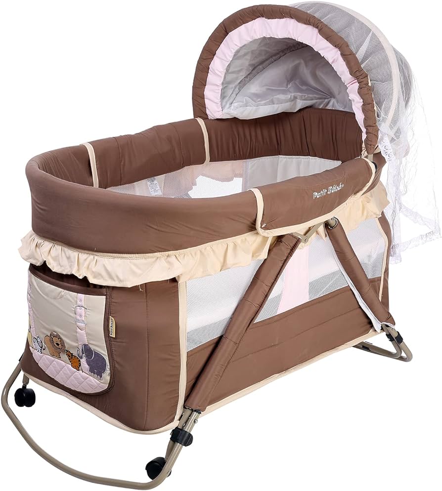 سرير Baby's Crib –Beige