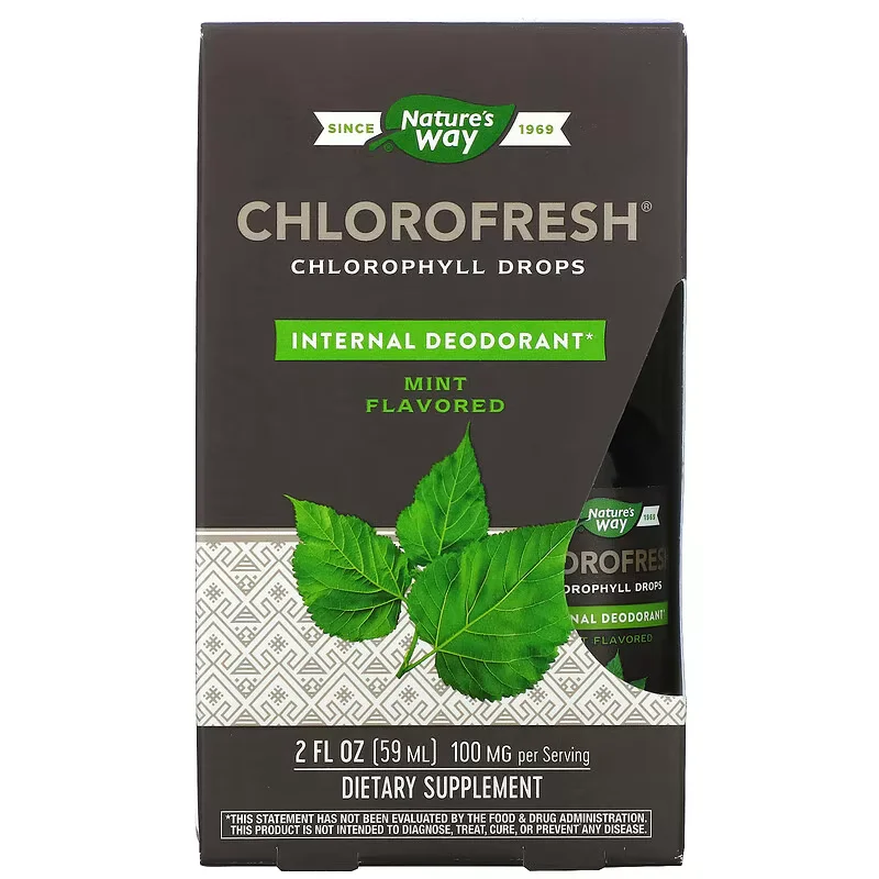 Chlorophyll drops Mint Flavored