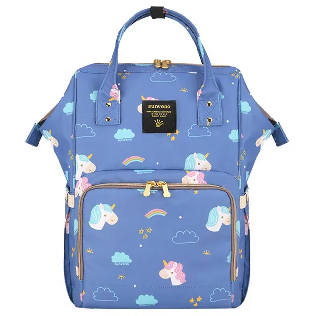 حقيبة (Sunveno - Diaper Bags - Unicorn Blue)